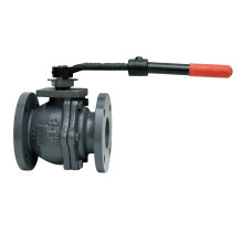 Cast Iron Double Flange Ball Valve, Class 125/150